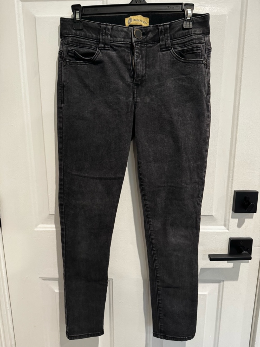 Democracy Women's Charcoal Skinny Jeans